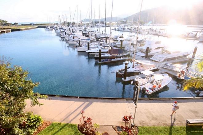 Port of Airlie Marina is a stone's throw from Whitsunday Sailing Club © Abell Point Marina